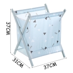 Canasto Multiuso Para Ropa Sucia Juguetes Plegable 37x37x30 - Imagen 11