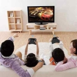 Teclado Wireless Con Luz Para Smart Tv Con Luz - Imagen 6