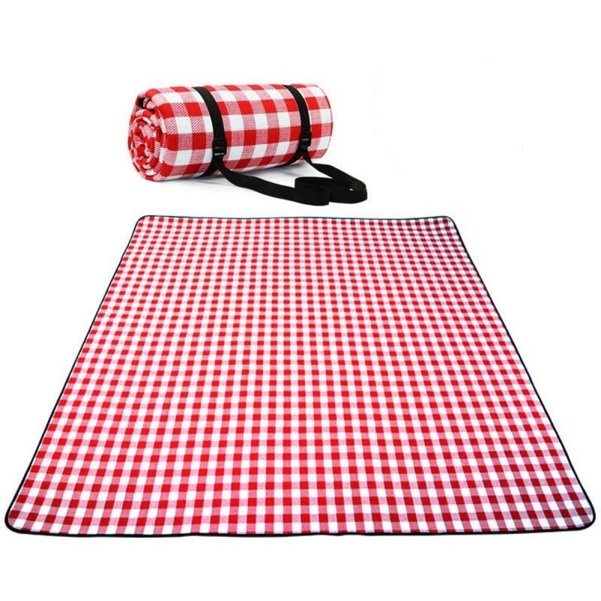 Mantel Para Picnic Gruesa Suave Transpirable Estilo Retro - Imagen 18