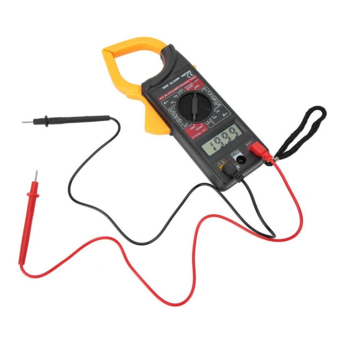 Pinza Amperimetrica Multimetro Digital Dt266 Profesional - Imagen 3