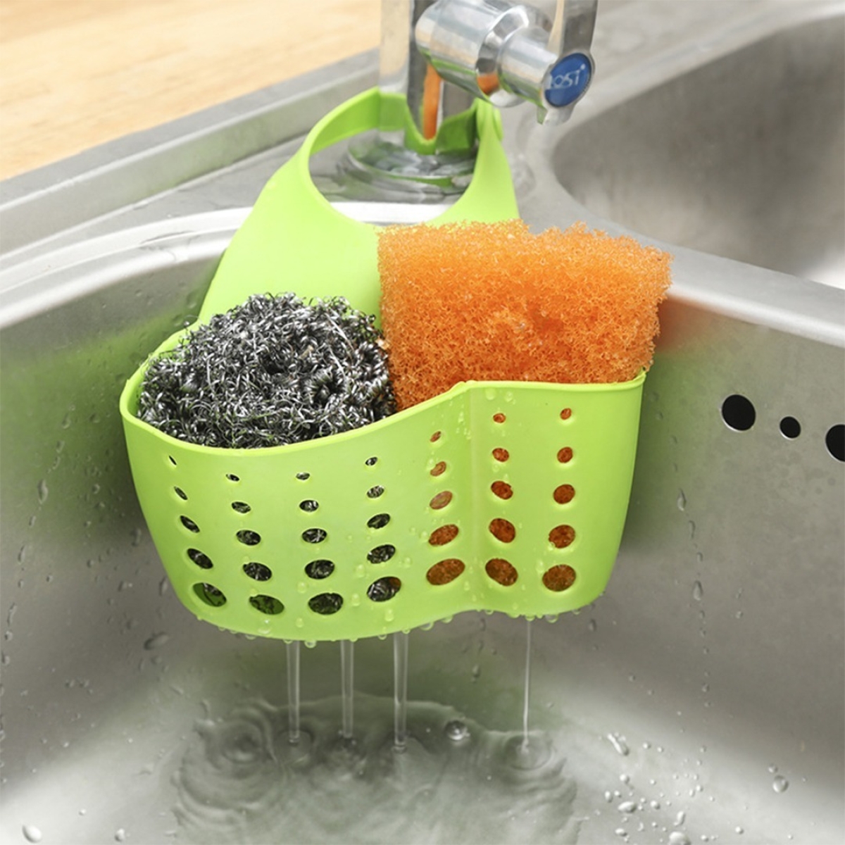 Porta Esponja De Silicona Para Cocina Escurridor Colgante - Imagen 14