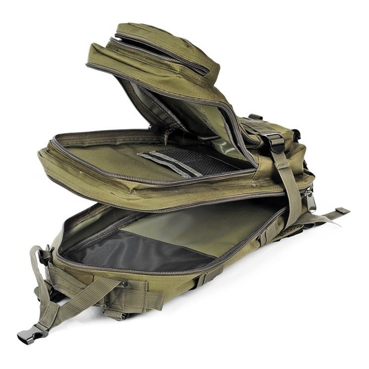 Mochila Táctica De Camping Mochilero Tipo Militar 30 Lts - Imagen 12