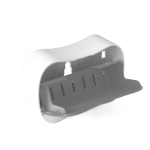 Jabonera Con Tapa Vertical Organizador Baño Ducha Tocador - Imagen 11