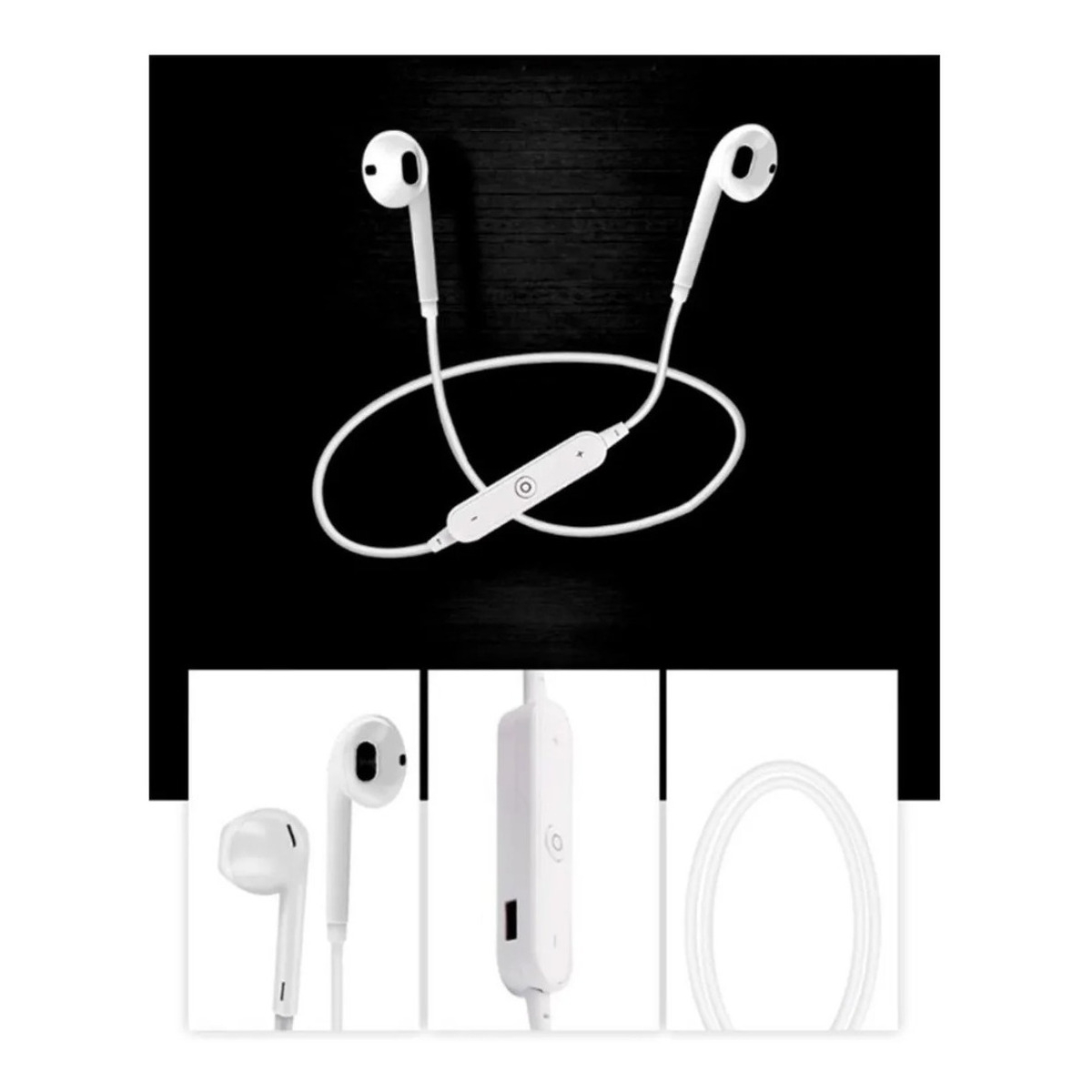 Auriculares Bluetooth Stereo Manos Libres Wireless Sport - Imagen 4