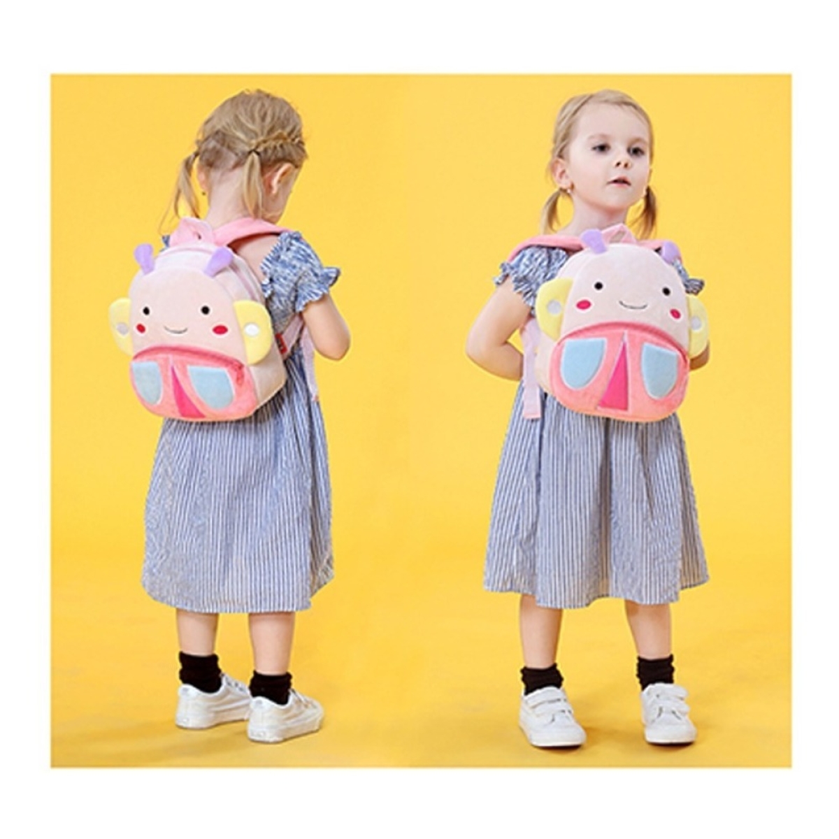 Mochila Jardín Infantil Peluche Animales Varios Diseños - Imagen 24