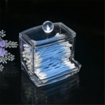Dispensador De Hisopos Cotonetes Bastoncillos Acrilico - Imagen 7