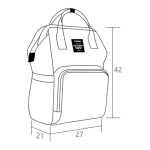 Bolso Mochila Maternal Heine Super Cómodo Varios Colores - Imagen 3