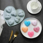 Molde De Silicona Corazones Bombones Jabones Pasteleria - Imagen 5