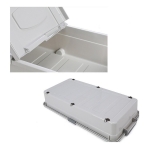 Caja Organizadora De Ropa Doble Tapa Y Ruedas Grande - Imagen 3