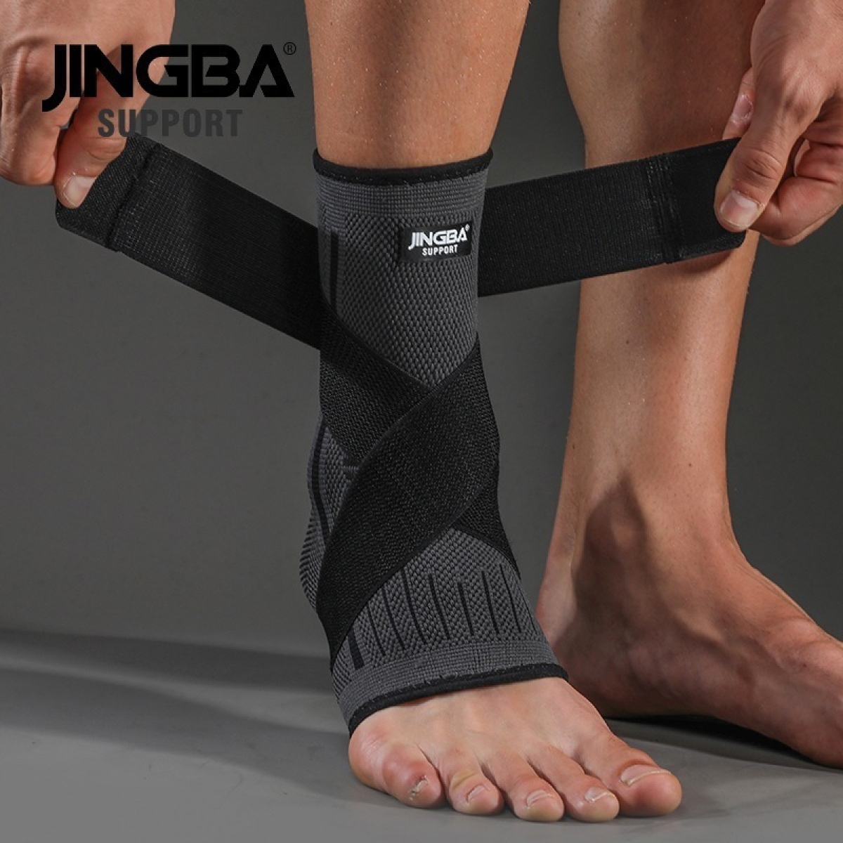 Tobillera Compresion Ajustable Deporte Entrenamiento L/xl - Imagen 10