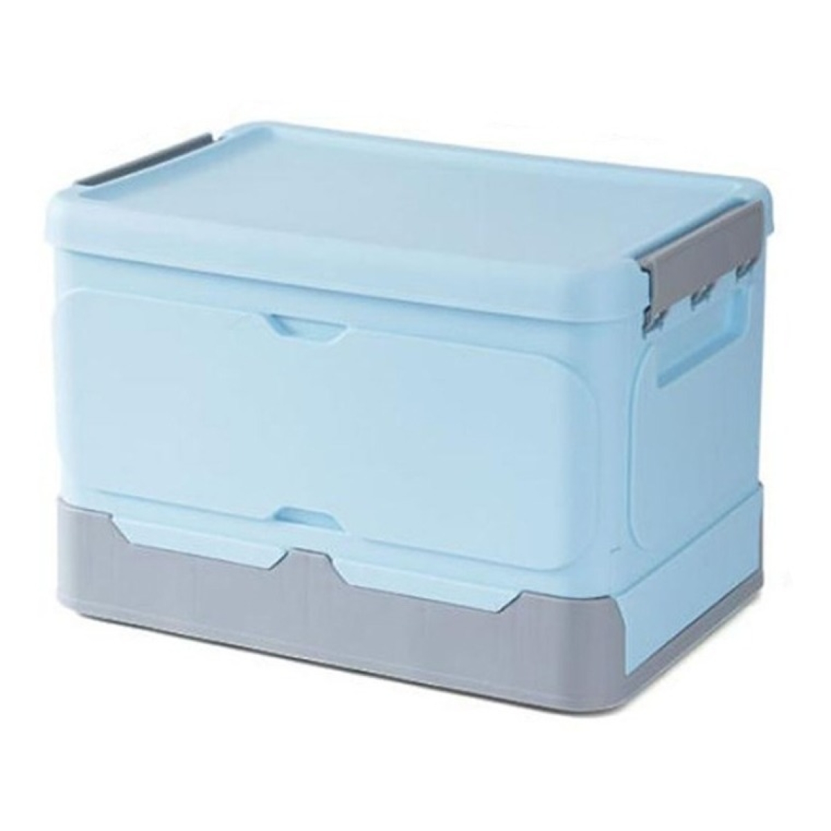 Caja De Almacenamiento Organizacion Con Tapa Y Tranca Chica - Imagen 17