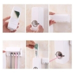 Dispensador De Pasta Automatico Y Porta Cepillo Para 5 - Imagen 6