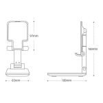 Soporte Plegable Celular Tablet Ángulo Y Altura Ajustable - Imagen 13