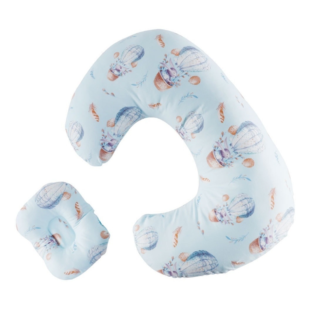 Almohada Amamantar Almohadon Maternal Lactancia Con Funda - Imagen 5