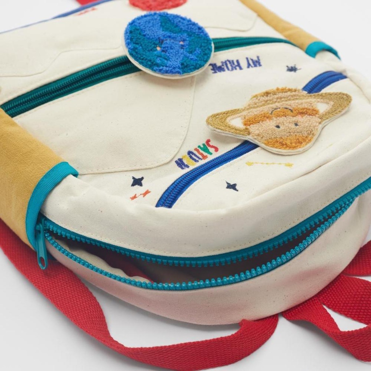 Mochila Infantil Para Preescolar Planetas Via Lactea - Imagen 6