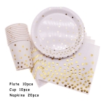 Set De Vasos Platos Y Servilletas Decoracion Cumpleaños Deco - Imagen 4