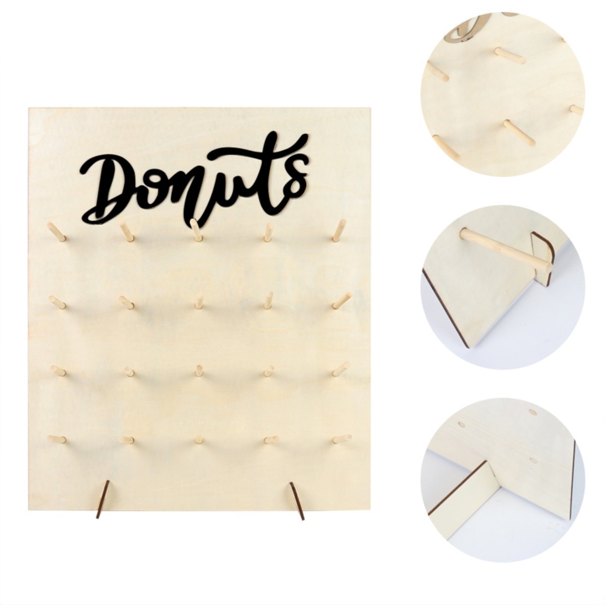 Decoracion Para Cumpleaños Fiestas Panel Porta Donas - Imagen 2