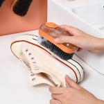 Cepillo Dispensador Jabon Limpieza Calzado Ropa Baño Cocina - Imagen 9