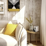 Papel Adhesivo Tapiz Pared Liston Claro Grueso Iluminaras - Imagen 7