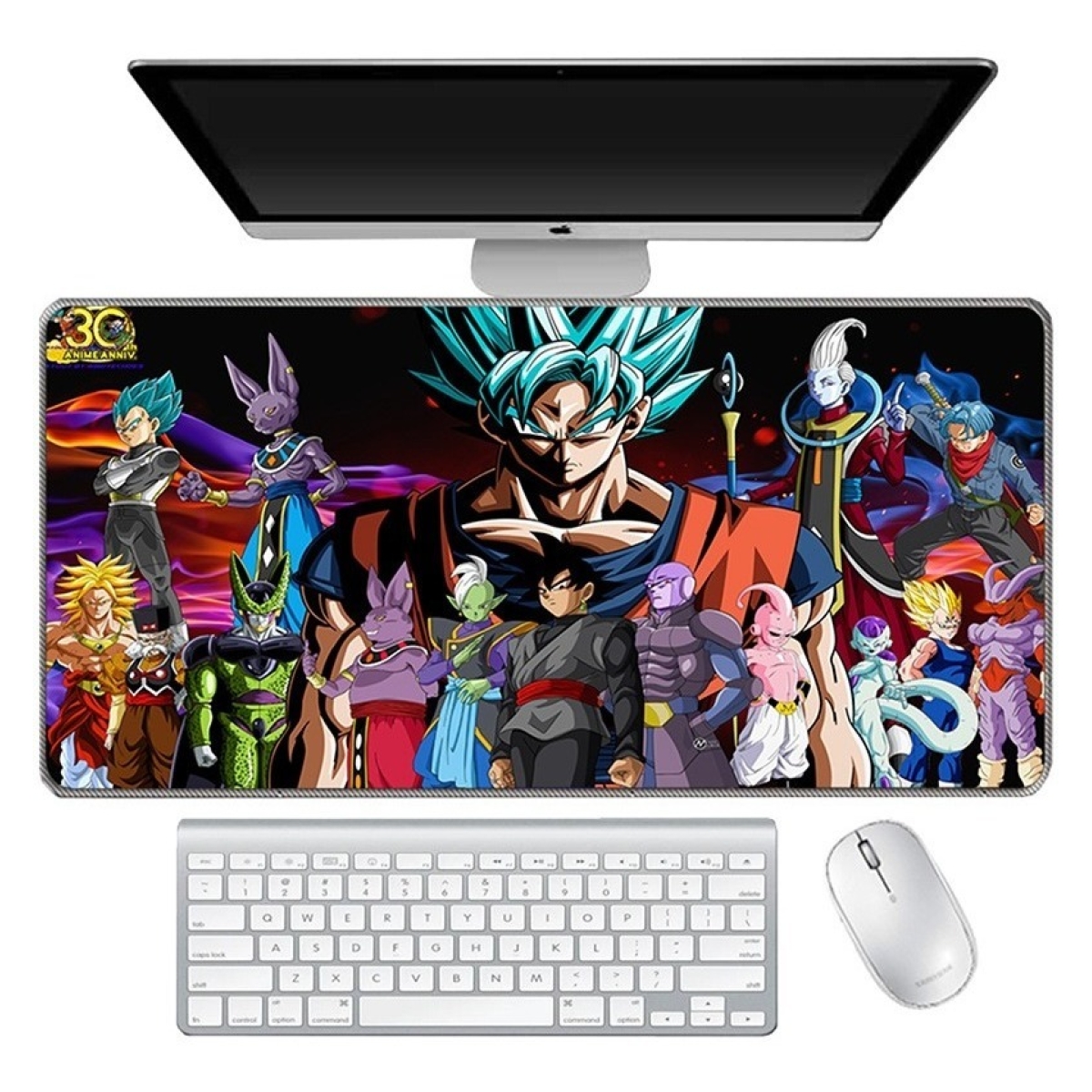 Mouse Pad Alfombrilla Gamer Dragonball Antideslizante Gaming - Imagen 4