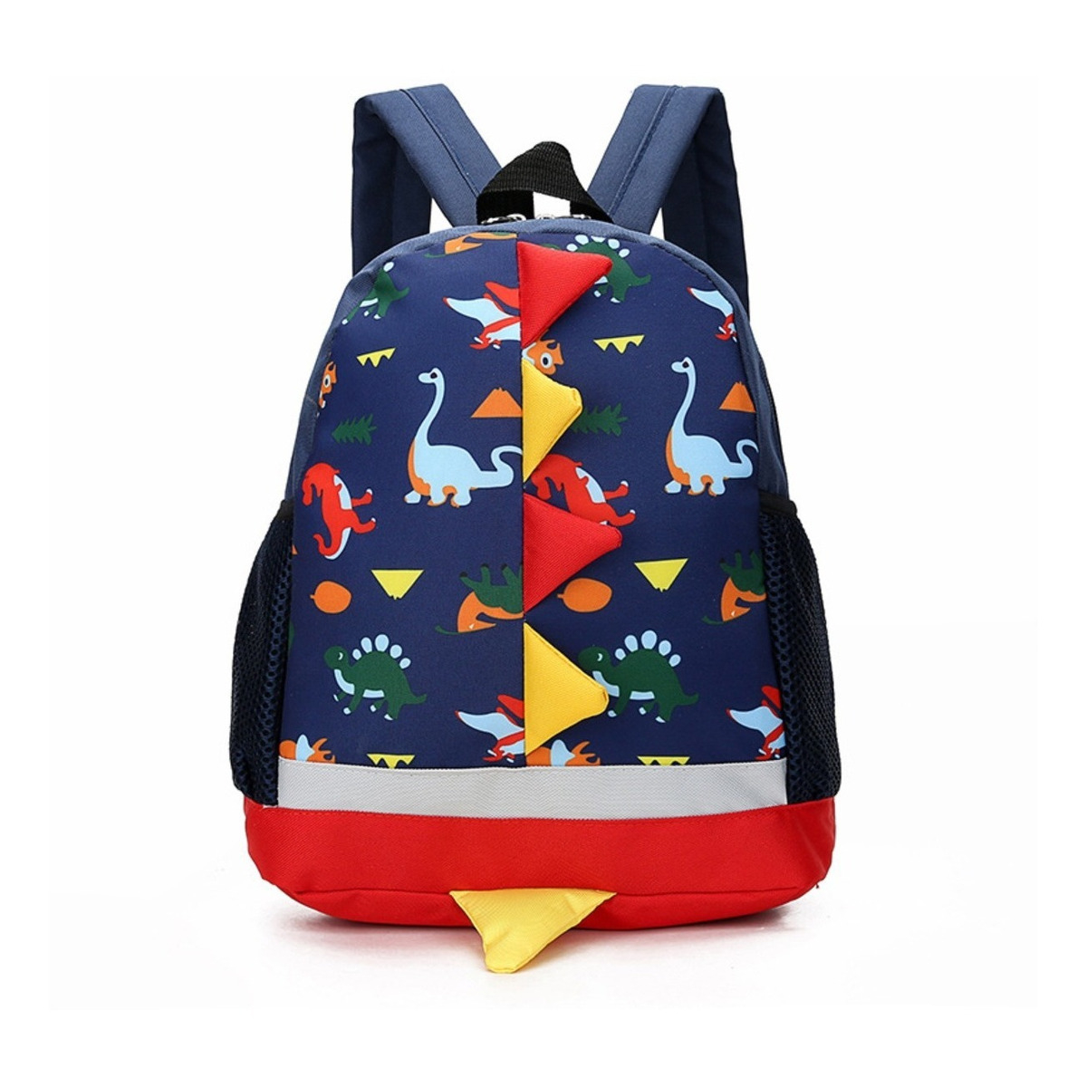 Mochila Infantil Escolar Dinosaurios 3d Divertidos Colores - Imagen 6