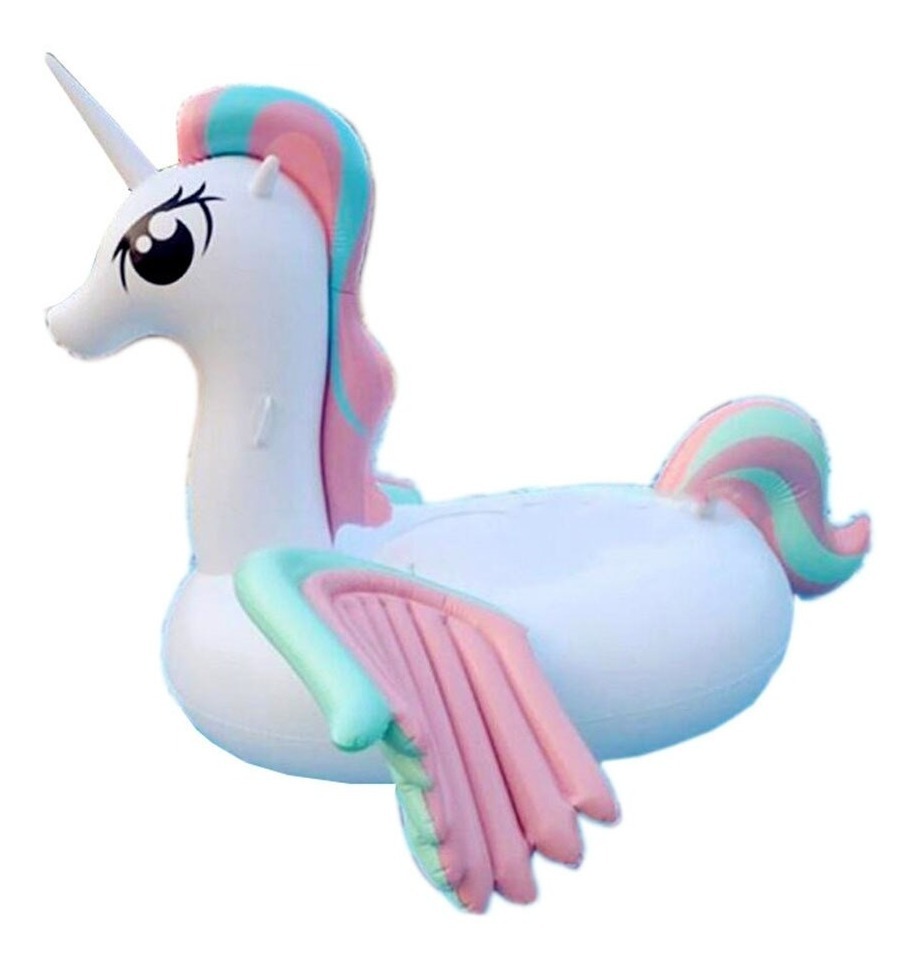 D_998923-MLU40306676562_012020-F.jpg Inflable Para Piscina Unicornio Gigante 265cm - Imagen 1