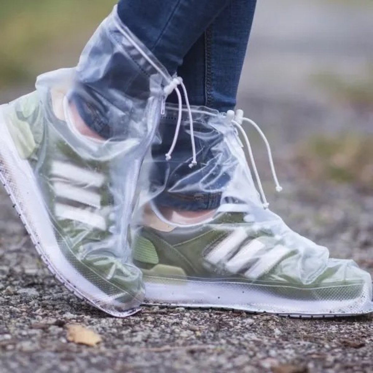 Cubre Zapatos Impermeable De Silicona Para Lluvia Barro - Imagen 3