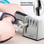 Afilador Cuchillos Y Tijeras Acero Inoxidable - Iluminaras - Imagen 8