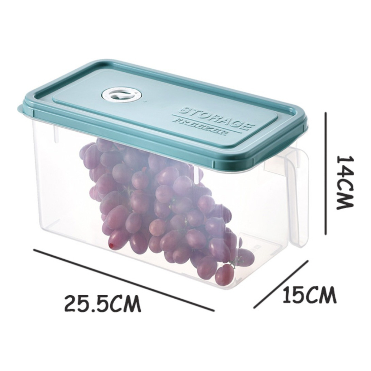Organizador Alimentos De Cocina Heladera 5 Lts Colores - Imagen 9