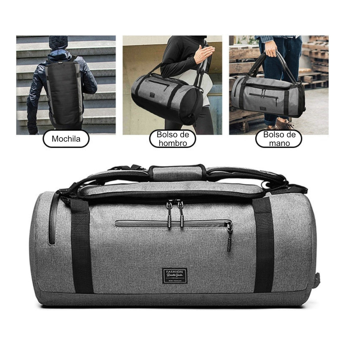 Bolso Deportivo Mochila P/gym Futbol Gran Capacidad - Imagen 2