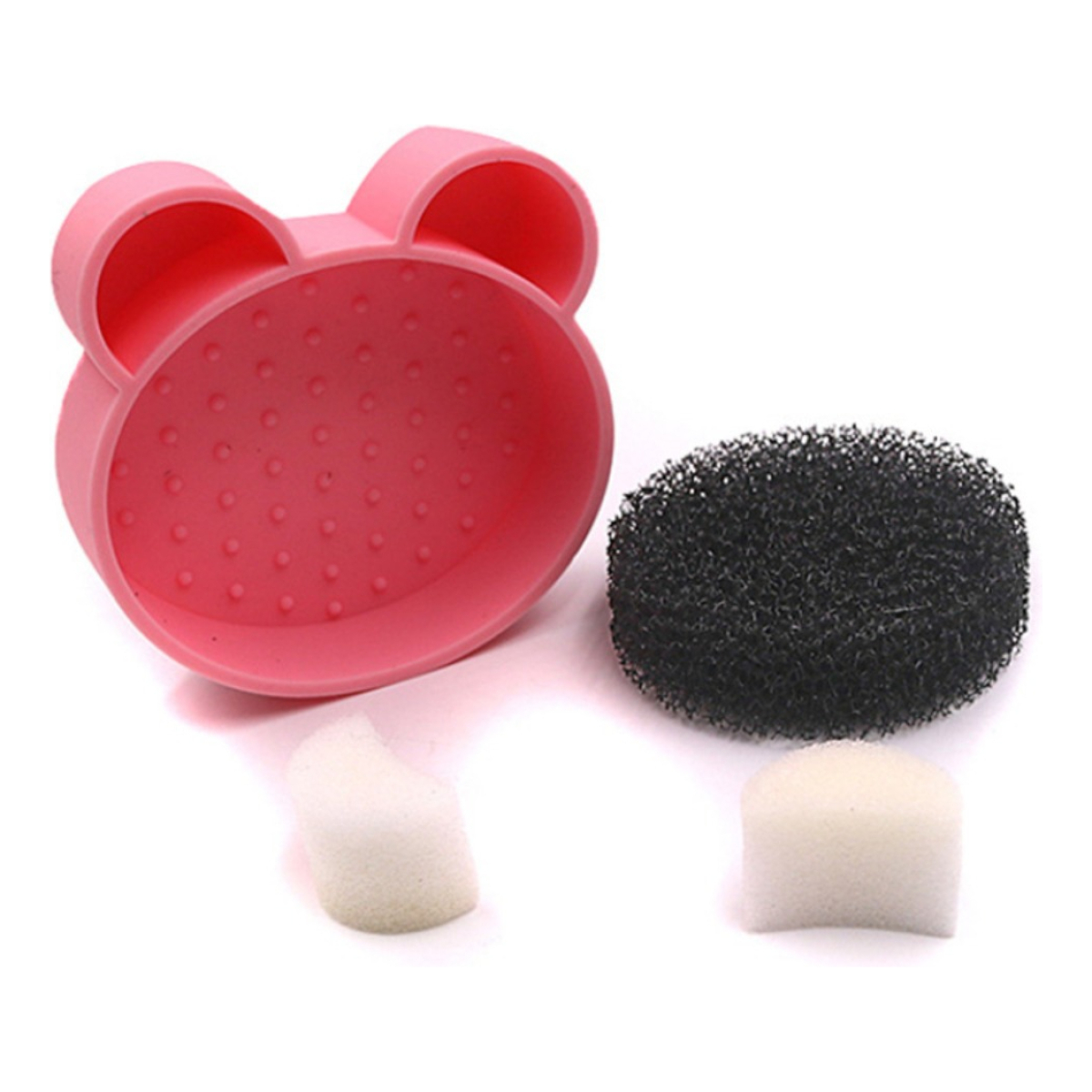 Limpia Brochas Maquillaje Limpieza Humedo O Seco Compacto - Imagen 25