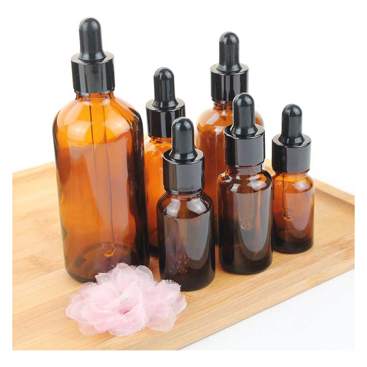Frasco De Vidrio Con Gotero 50ml Pack 10 Unidades - Imagen 5