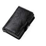 Porta Tarjetas De Metal Rfid Cuero Sintetico Doble - Imagen 13