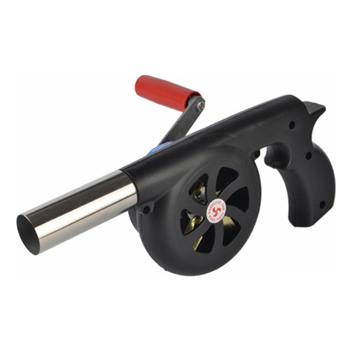 Avivador Fuego Soplador Fuelle De Mano Bbq40w - Imagen 1