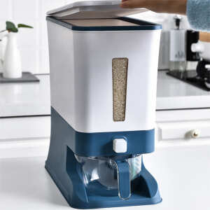 Dispensador Granos Arroz Cereales Alimento C/ Dispensador, foto 10