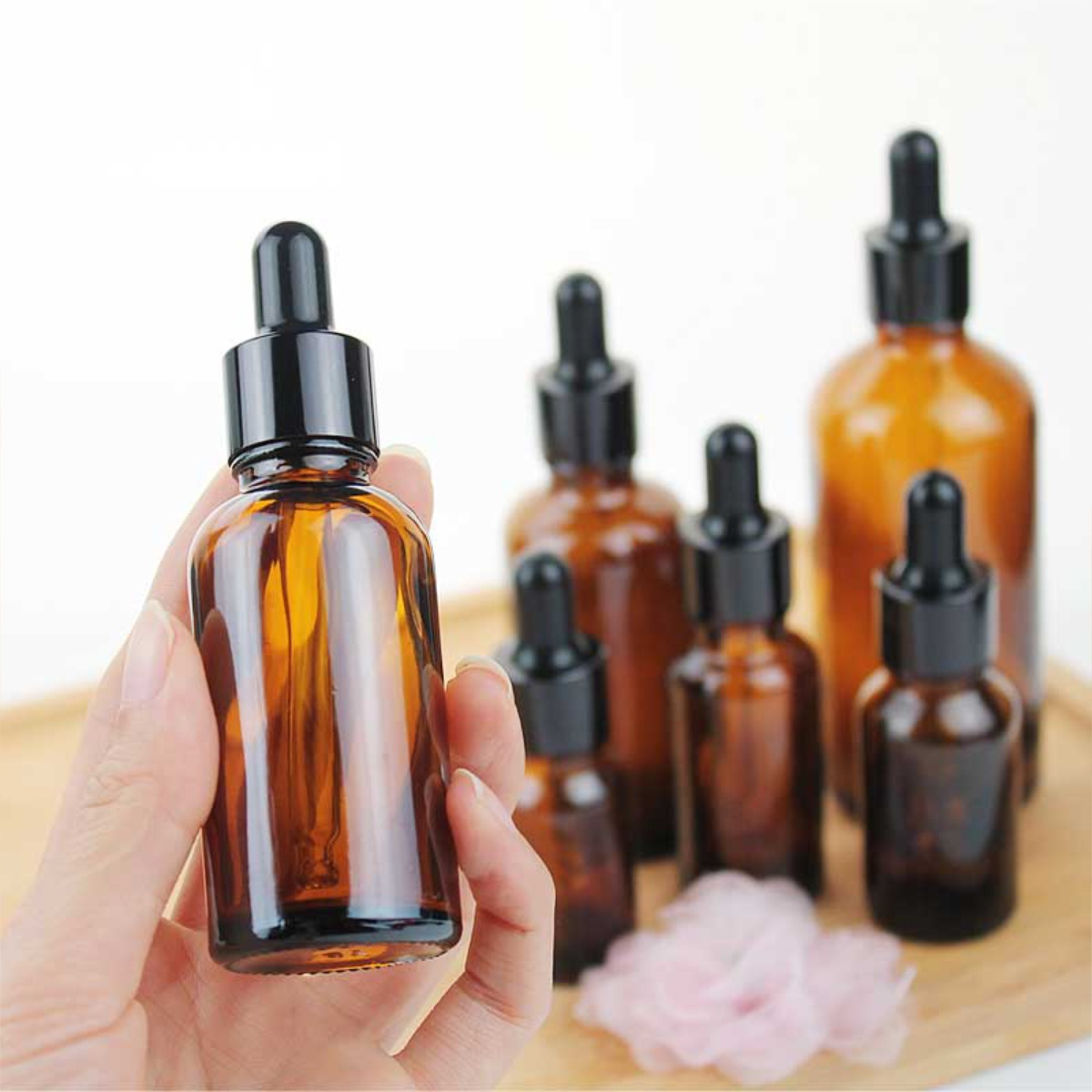 Frasco De Vidrio Con Gotero 50ml Pack 10 Unidades - Imagen 4