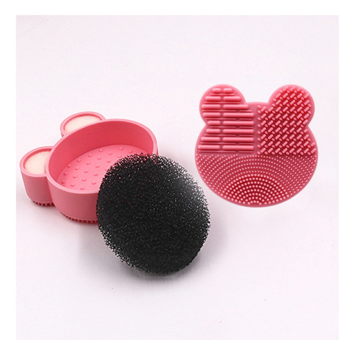Limpia Brochas Maquillaje Limpieza Humedo O Seco Compacto - Imagen 27