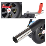 Avivador Fuego Soplador Fuelle De Mano Bbq40w - Imagen 4