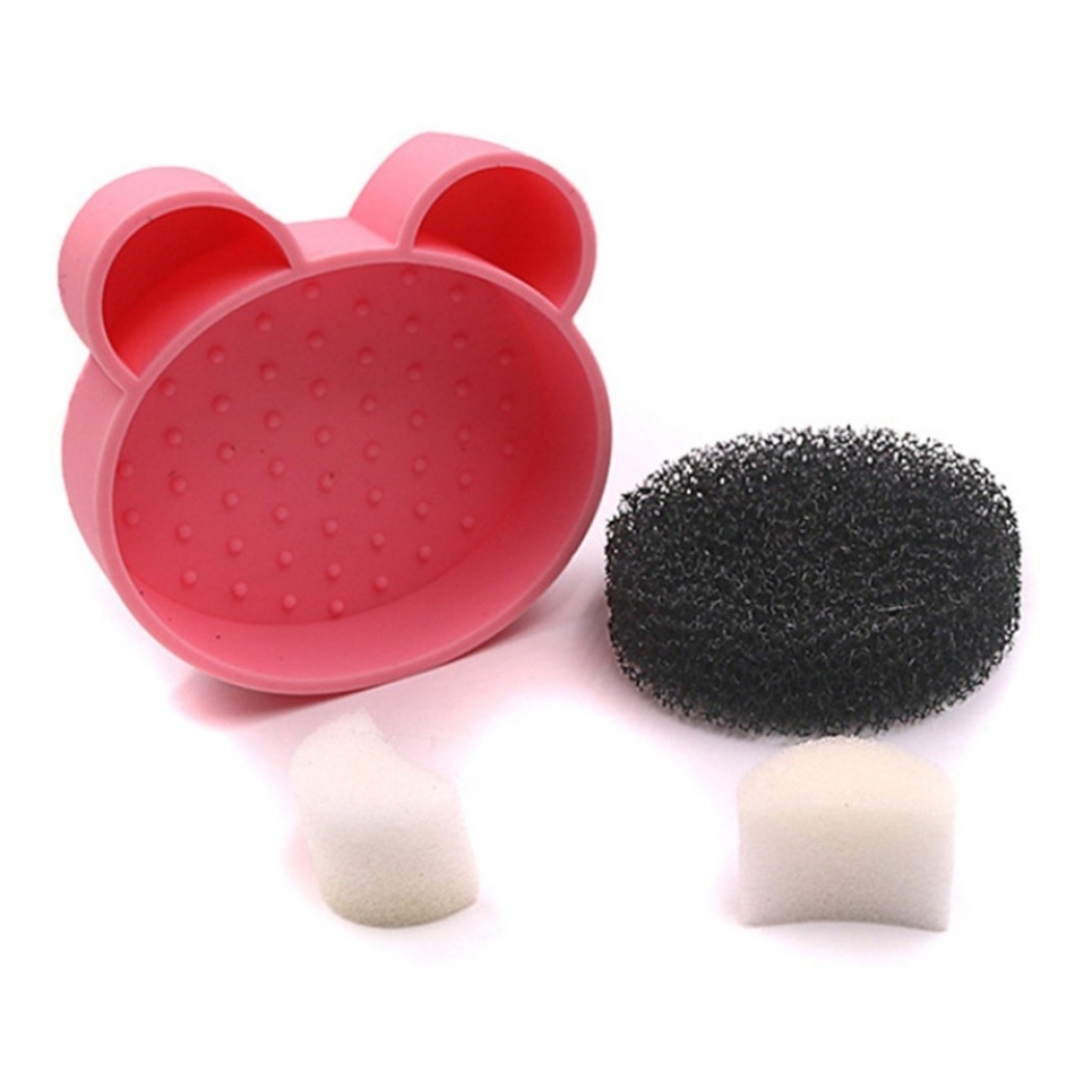 Limpia Brochas Maquillaje Limpieza Humedo O Seco Compacto - Imagen 6