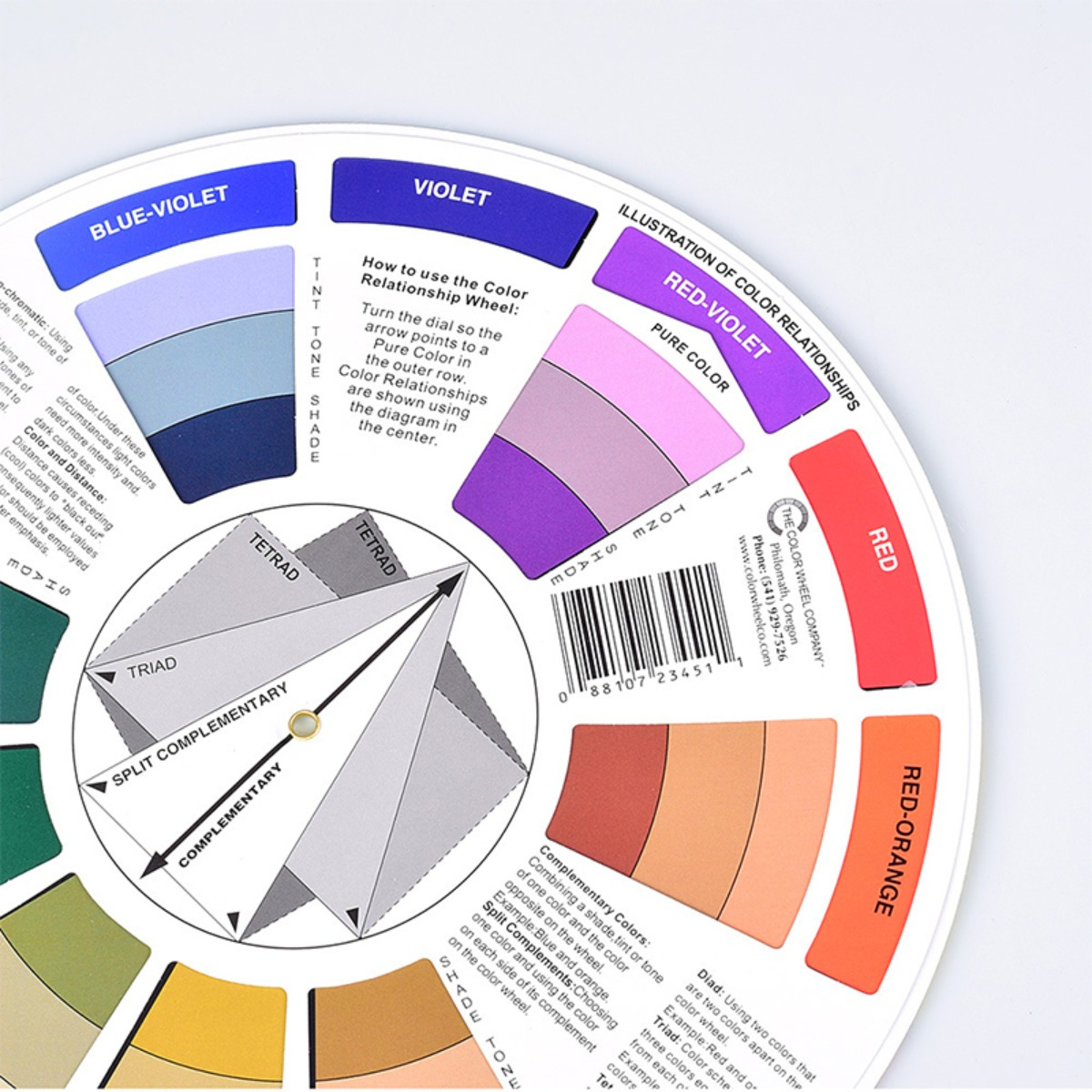 Circulo Cromatico Para Colorimetria Profesional - Iluminaras - Imagen 5