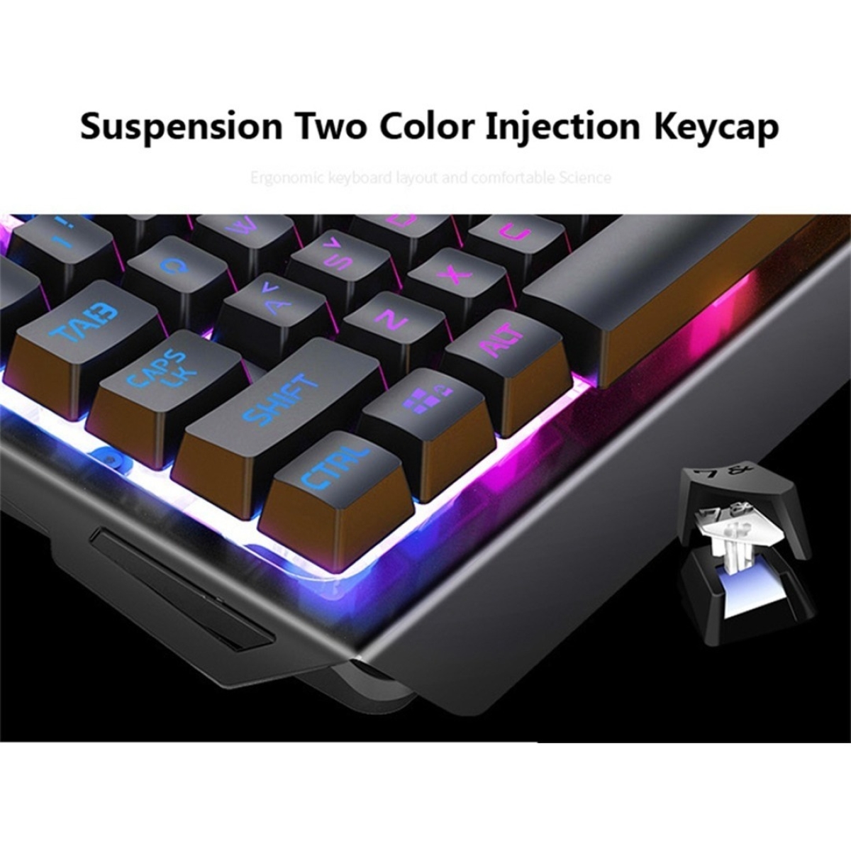 Kit Gamer Teclado + Mouse Retroiluminado Rgb Usb De Calidad - Imagen 9
