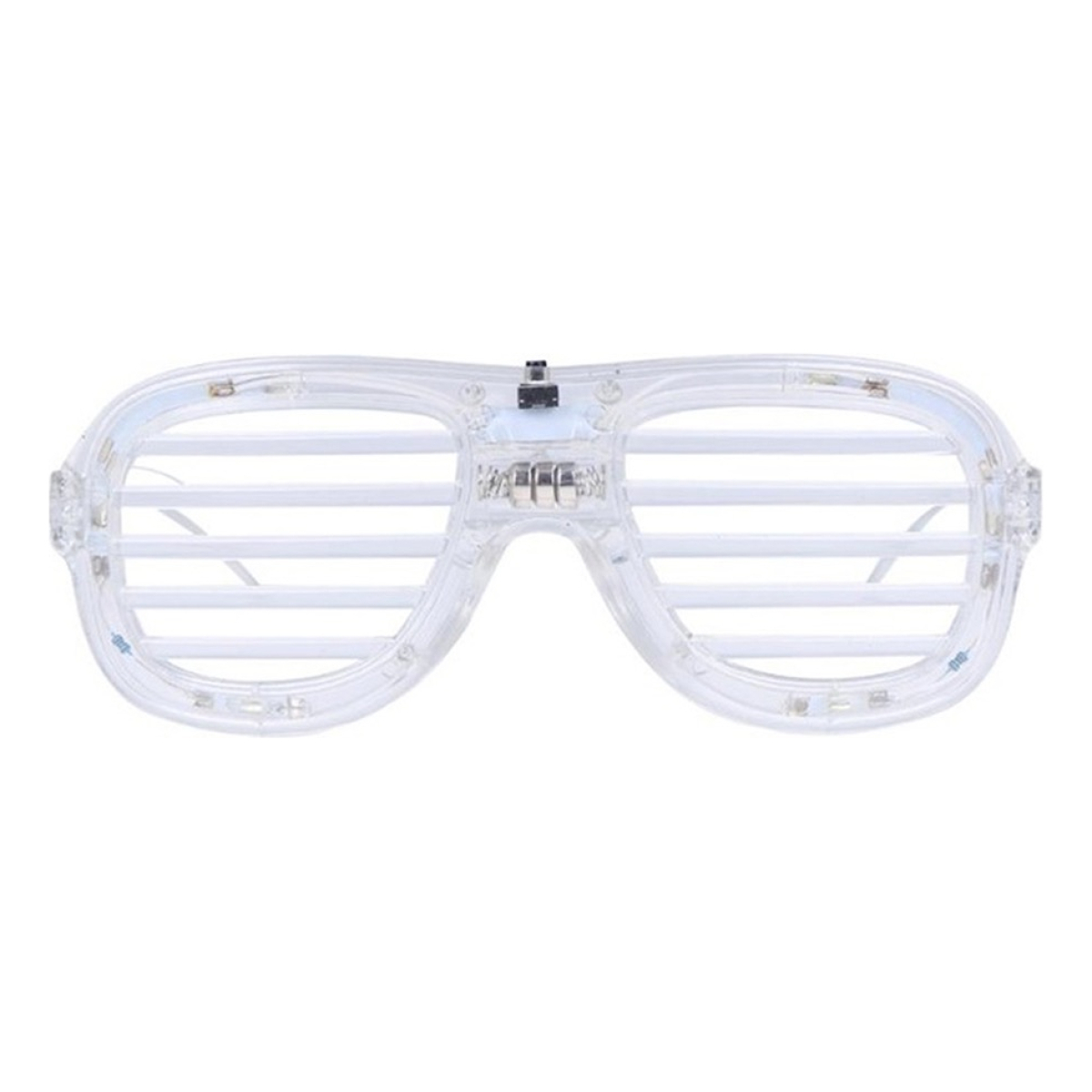 Lentes Con Luces Led Luz Cotillon Luminoso 3 Funciones - Imagen 7