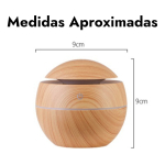 Humidificador Difusor Aromatico 150ml Silencioso Luces Led - Imagen 14