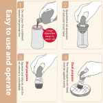 Aceitera Dispensador Aceite Vidrio Y Silicona Pincel Liso - Imagen 7