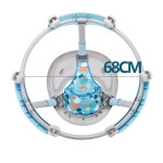 Andadores Bebe 8 Rueda, Frenos, Juegos Plegable Anti-vuelco - Imagen 25