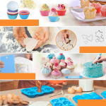 Kit Reposteria Pasteleria Completo 235 Pzas Incluye Maletin - Imagen 5