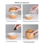 Humidificador Difusor Aromatico 150ml Silencioso Luces Led - Imagen 7