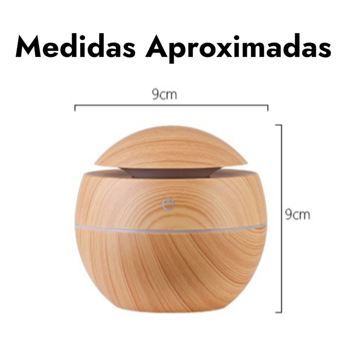 Humidificador Difusor Aromatico 150ml Silencioso Luces Led - Imagen 6