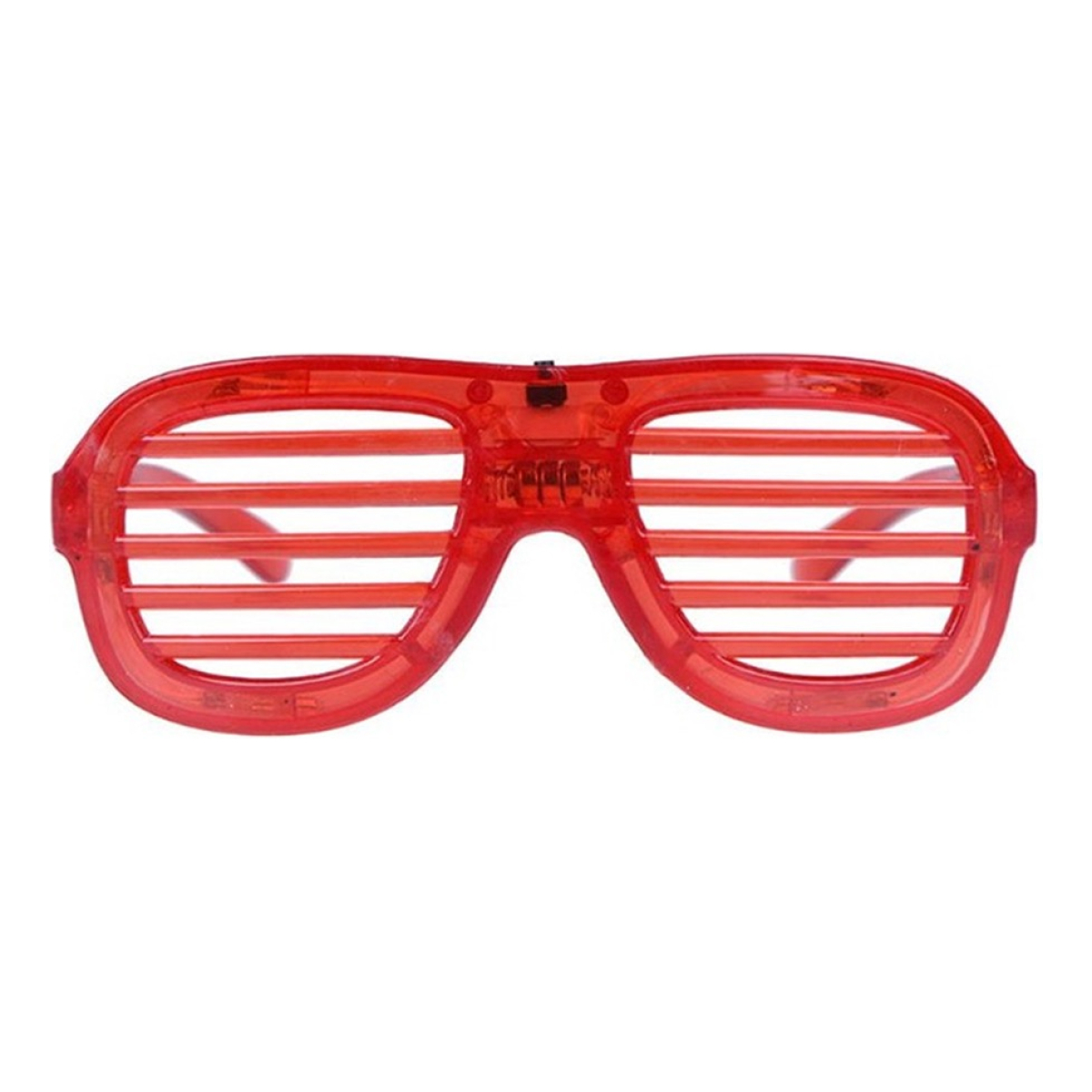 Lentes Con Luces Led Luz Cotillon Luminoso 3 Funciones - Imagen 1