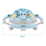 Andadores Bebe 8 Rueda, Frenos, Juegos Plegable Anti-vuelco - Imagen 14